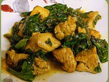 Chicken with Spinach, Garlic and Smoked Paprika - EwE