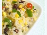 Confetti Rice, Corn & Bean Salad