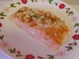 Creamy Onion-Garlic Salmon