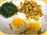 Crispy Sage Potatoes with Fried Eggs