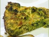 Crustless Broccoli and Cheese Quiche