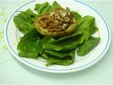 Eggplant with Tomato, Basil and Parmesan risotto - WwDH