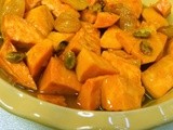 Marmalade and Ginger Glazed Sweet Potatoes