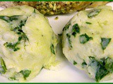 Mashed Potatoes with Spinach