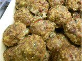 Meat and Grain Balls - Bittman