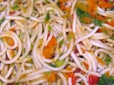 Noodle Salad with Peanut Lime Vinaigrette