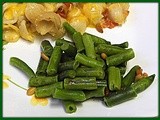Pine Nut Brown Butter with Steamed Green Beans - Donna Hay