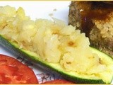 Potato Stuffed Zucchini