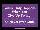 Random Thoughts - Should We Quit