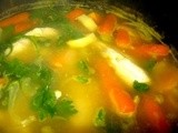 Shortcut Lemon Chicken Soup