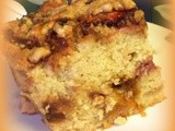 Strawberry Coffee Cake   thb