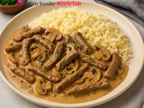 Goveji stroganov s kuskusom