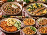 Piščančji paprikaš s širokimi rezanci: kremna omaka brez dolgega dušenja