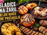 Sladice na žaru, ki jih nihče ne pričakuje: sadje, čokolada in ideje za sladek konec piknika