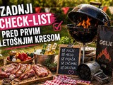 Zadnji check-list za 1. maj: priprava žara, mesa in pijače brez napak