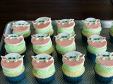 Baby Yoda cupcakes