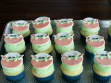 Baby Yoda cupcakes