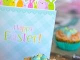 Nesting bird cupcakes, Technicolor chicks and a Happy Easter
