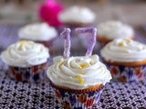 Orange Cupcakes with Orange Cream Cheese Frosting