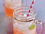 Rhubarb lemonade