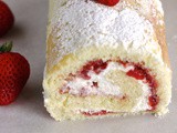 Swiss roll cake