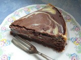 American Chocolate Ripple Cheesecake