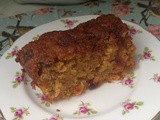 Carrot, Apricot and Walnut Cake
