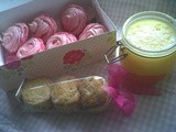 Lavender Scones and Apple Curd