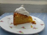 Orange and Almond Cake with Cinnamon Cream