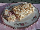 Raspberry Meringue Roulade