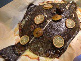 Baked Turbot