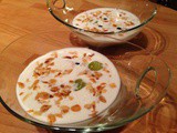 Cold almond soup