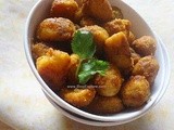 Arbi Roast – Taro Root / Colocasia Fry