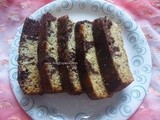 Banana Chocolate Marble Cake Recipe