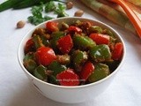 Capsicum Peanut Stir Fry