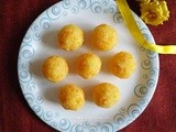 Carrot Coconut Ladoo