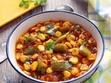 Corn Capsicum Curry Recipe | Sweet Corn Capsicum Gravy