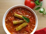 Drumstick Tomato Curry / Munakkaya Tomato Kura