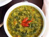 Easy Spinach Dal Recipe | Pressure Cooker Dal Palak