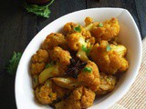 Gobi Sabzi – Cauliflower Stir Fry