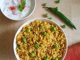 Green Peas Masala Rice