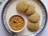 Instant Oats Rava Idli