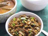 Kothavarangai Poriyal Recipe | Cluster Beans Fry