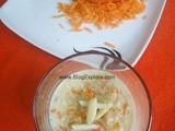 Oats Carrot Kheer Recipe