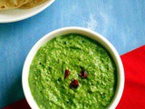 Palak Chutney | Spinach Chutney