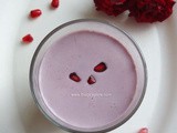 Pomegranate Milkshake