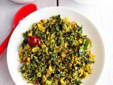 Radish Greens Stir Fry | Mullangi Keerai Poriyal