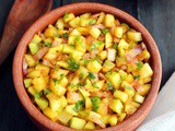 Raw Mango Kachumber | Raw Mango Salad Recipe