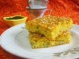 Savory Semolina Cake | Eggless Cake Recipe