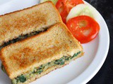 Spinach Potato Sandwich